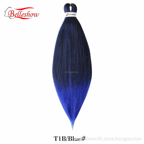Hot sell pre stretched braiding hair jumbo